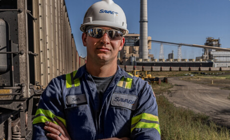 Savage Team Member at industrial facility
