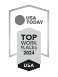 Top work places USA Today 2024