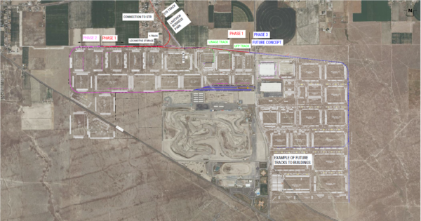 Savage Tooele Railroad map plan for site selectors