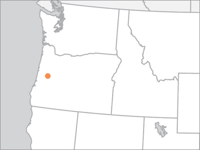 Savage Junction City, OR Transload map