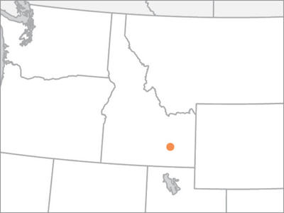 Savage Pocatello, ID Intermodal Transload map