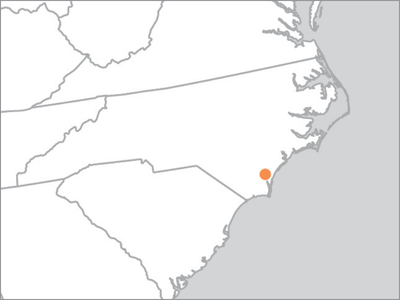 Savage Wilmington, NC Transload map