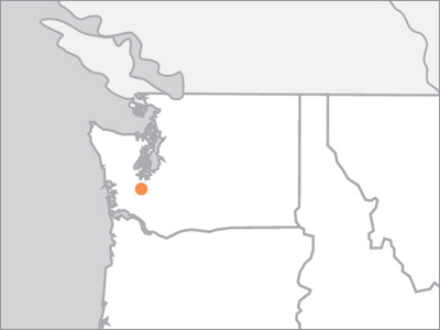 Chehalis, WA Transload map