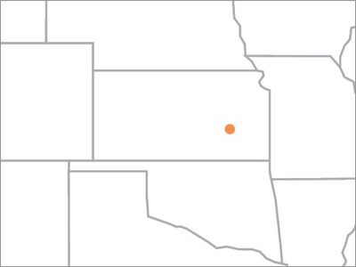 El Dorado, KS Transload map