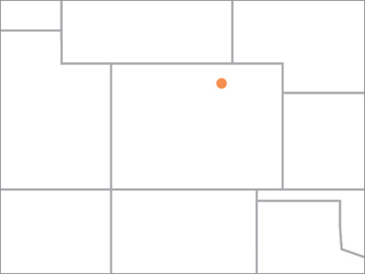 Greeley, CO Transload map