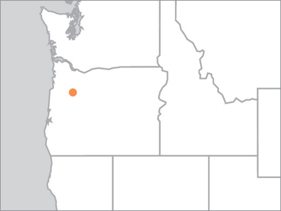 Salem, OR Transload map