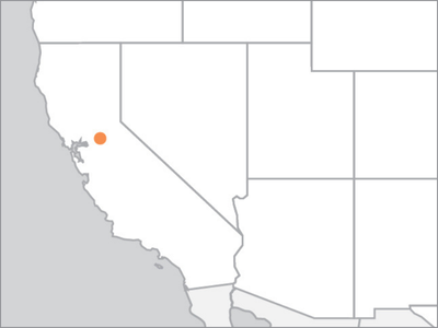 Stockton, CA Transload map